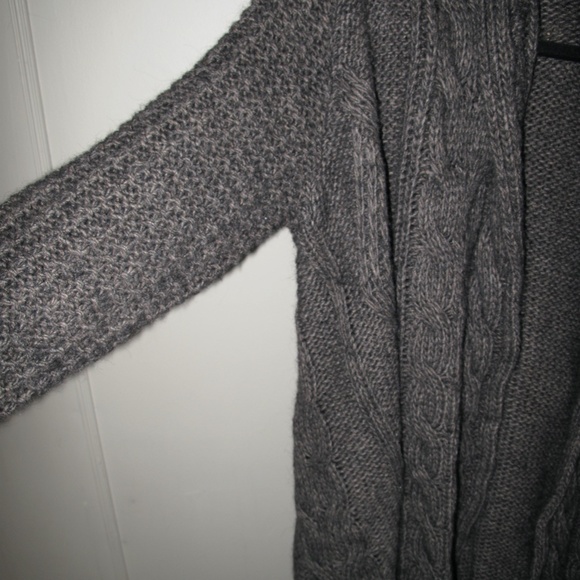 ELSAMANDA ANTHROPOLOGIE Cable Knit Cardigan M - Picture 10 of 14